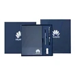 Business Office Softcover Notebook Gift Set | https://www.bestnamebadges.com