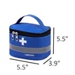 Portable First Aid Kit Travel Medical Emergency Storage Bag | https://www.bestnamebadges.com