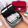 Portable First Aid Kit Travel Medical Emergency Storage Bag | https://www.bestnamebadges.com