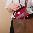 Portable First Aid Kit Travel Medical Emergency Storage Bag | https://www.bestnamebadges.com