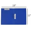 A4 Thick File Folder Double Clip Document Organizer File | https://www.bestnamebadges.com