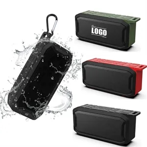 Rugged IPX7 Waterproof Portable Bluetooth Speaker