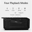 Rugged IPX7 Waterproof Portable Bluetooth Speaker | https://www.bestnamebadges.com