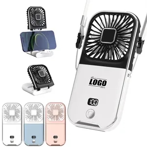 USB Rechargeable Power Bank Portable Fan
