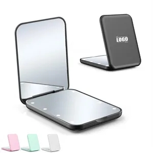 LED Compact Makeup Mirror