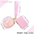 Mini Zip Around Keychain Wristlet Wallet | https://www.bestnamebadges.com
