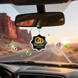 Custom Shape & Double-Side Printed Car Air Freshener | https://www.bestnamebadges.com