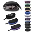 Shockproof Hard Shell EVA Zipper Eyeglasses Case | https://www.bestnamebadges.com
