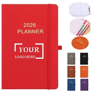A5 Daily Planner With Elastic Band Closure
