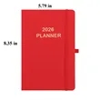 A5 Daily Planner With Elastic Band Closure | https://www.bestnamebadges.com