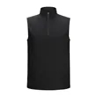 Men's Lightweight Half Zip Performance Vest | https://www.bestnamebadges.com