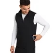 Men's Lightweight Half Zip Performance Vest | https://www.bestnamebadges.com