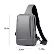 Waterproof Crossbody Sling Bag | https://www.bestnamebadges.com