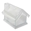 Eco-Friendly House Shaped Plastic Bank | https://www.bestnamebadges.com