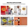Oval Magnetic Vinyl Signs | https://www.bestnamebadges.com