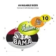 Oval Magnetic Vinyl Signs | https://www.bestnamebadges.com