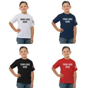America250™ USA Made Youth Crew T Shirt