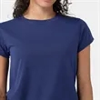 STIO® Quick-Drying Athletic Women's Divide Tee SS | https://www.bestnamebadges.com