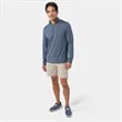 STIO® Lightweight Quick Dry Men's Divide Half Zip Pullover | https://www.bestnamebadges.com