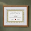 Aberdeen Certificate Frame | https://www.bestnamebadges.com