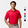 Ashworth® Golf Encinitas Polo with Custom Logo | https://www.bestnamebadges.com