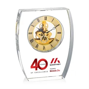 Barchus VividPrint™ Clock - Gold