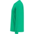 Port & Company Women's Long Sleeve Core Cotton Tee. | https://www.bestnamebadges.com