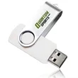 8GB Swivel USB Flash Drives | https://www.bestnamebadges.com