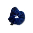 Velvet Scrunchie with Label and Embroidery | https://www.bestnamebadges.com