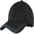 Sport-Tek Pique Colorblock Cap. | https://www.bestnamebadges.com