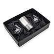 Genoa Wine Cooler & Tucson Gold Rim Stemless Wine | https://www.bestnamebadges.com
