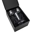 Tucson Carafe & Stemless Wine Set - Gold Rim | https://www.bestnamebadges.com