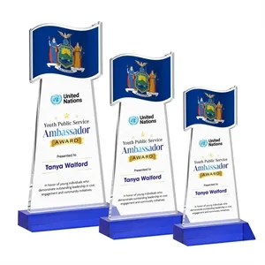 Flag VividPrint™ Award - Blue