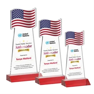 Flag VividPrint™ Award - Red