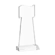 Flag Award - Clear | https://www.bestnamebadges.com