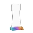 Flag Award - Prismatic | https://www.bestnamebadges.com