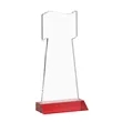Flag Award - Red | https://www.bestnamebadges.com