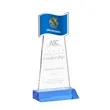 Flag Award - Sky Blue | https://www.bestnamebadges.com