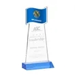 Flag Award - Sky Blue | https://www.bestnamebadges.com
