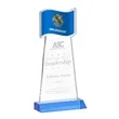 Flag Award - Sky Blue | https://www.bestnamebadges.com