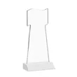 Flag Award - White | https://www.bestnamebadges.com