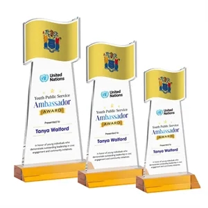 Flag VividPrint™ Award - Amber