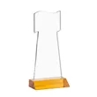 Flag VividPrint™ Award - Amber | https://www.bestnamebadges.com