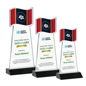 Flag VividPrint™ Award - Black
