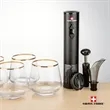 Swiss Force® Opener Set & Tucson Gold Rim Stemless Wine | https://www.bestnamebadges.com