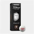Titleist® 3 Pack Pro V1 AIM Enhanced Golf Balls | https://www.bestnamebadges.com