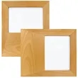 Genuine Red Alder 5"x 7" Picture Frame | https://www.bestnamebadges.com