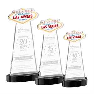 Las Vegas Award on Alberton Base - Black