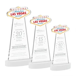 Las Vegas Award on Alberton Base - White