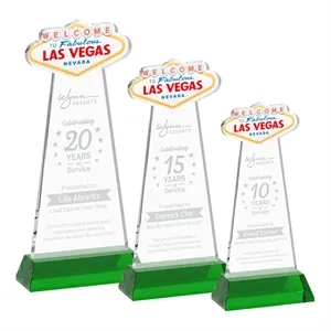 Las Vegas Award on Hartford Base - Green